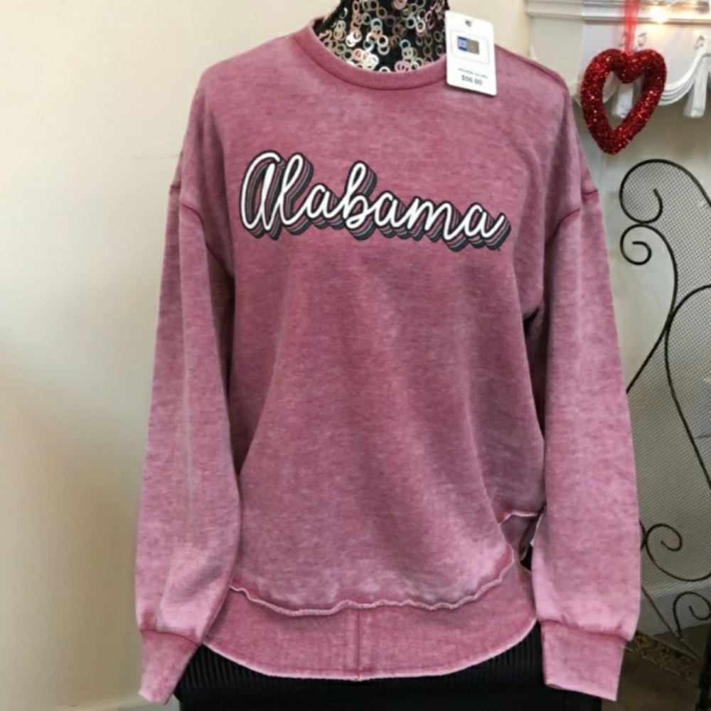 Alabama NWT distressed sweatshirt